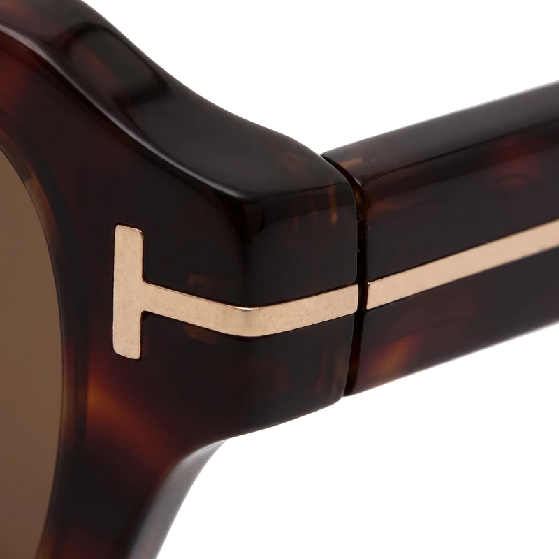 Rectangular Alt Fit Sunglasses Brown