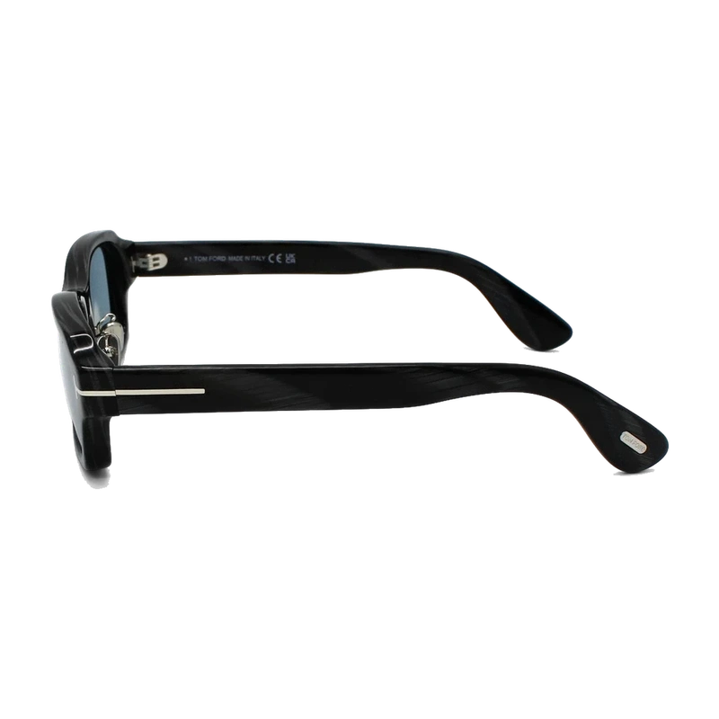 Rectangular Alt Fit Sunglasses Black