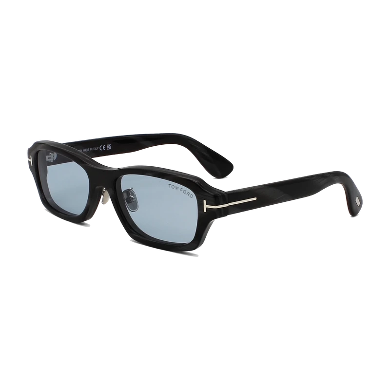 Rectangular Alt Fit Sunglasses Black