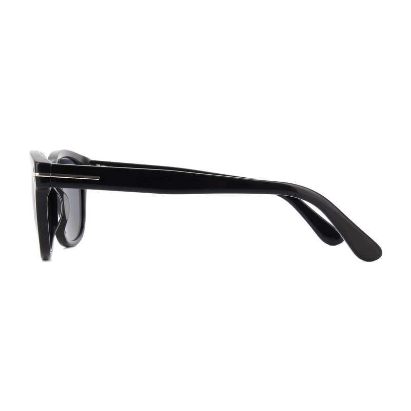 Square Sunglasses Black FT1353-D-N