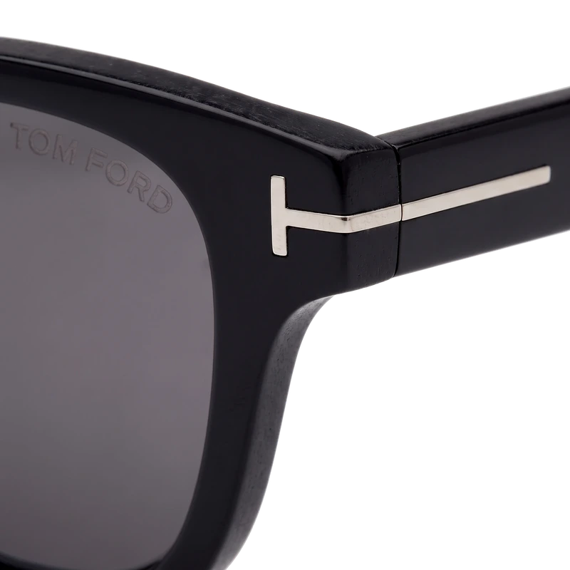 Square Sunglasses Black FT1353-D-N