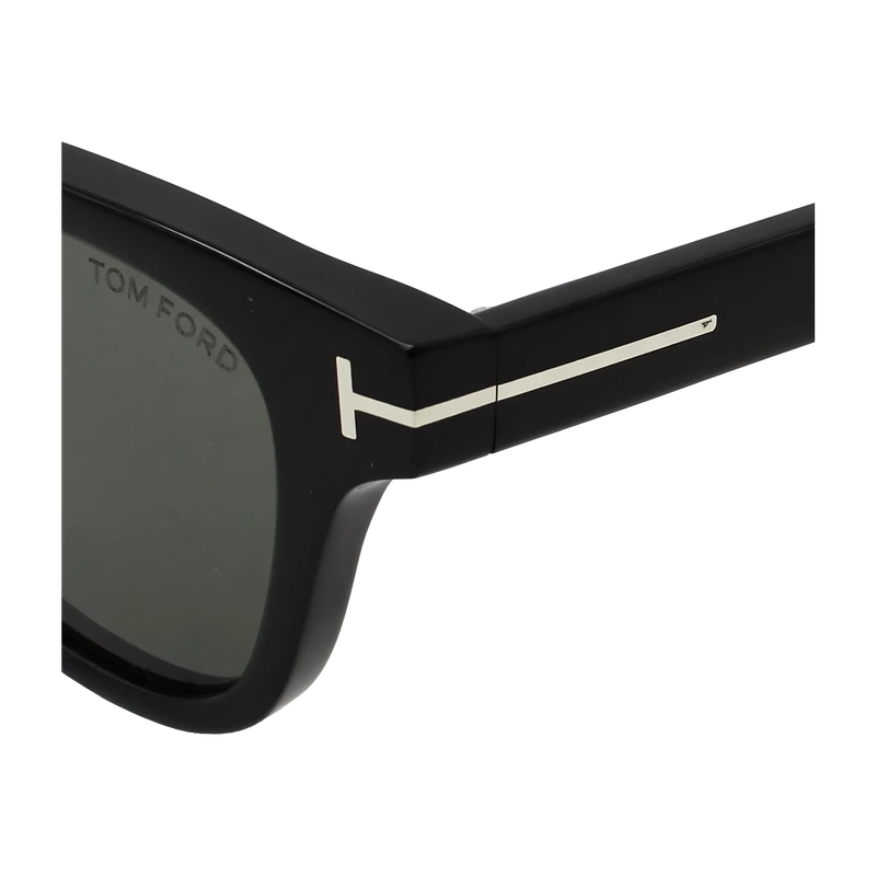 Square Sunglasses Black Grey Lens FT1353-D
