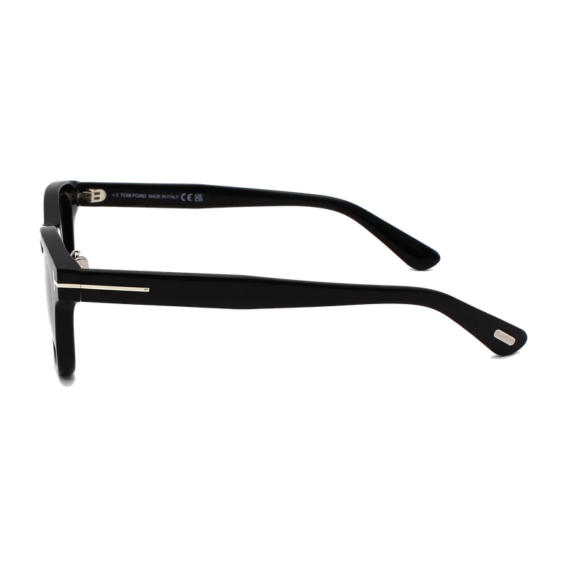 Square Sunglasses Black Grey Lens FT1353-D