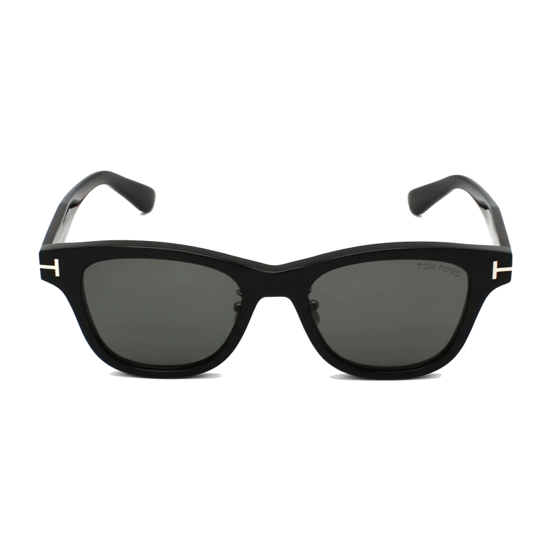 Square Sunglasses Black Grey Lens FT1353-D
