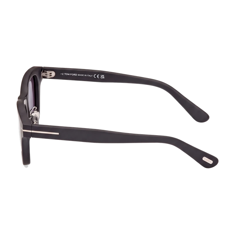 Square Sunglasses Dark Brown Brown Lens