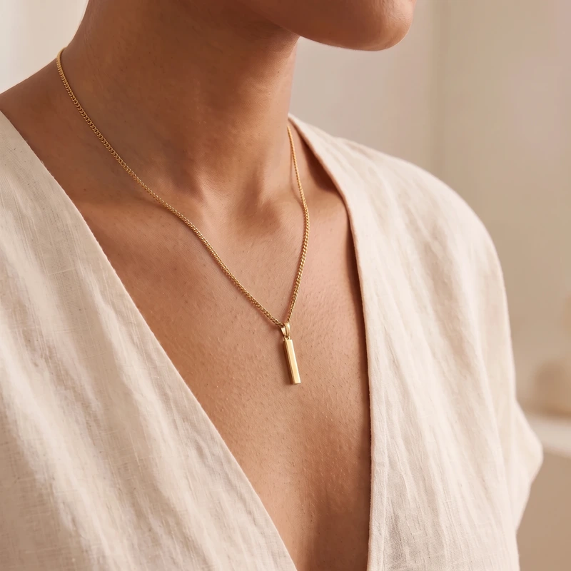 Totem Pendant - 14K Gold