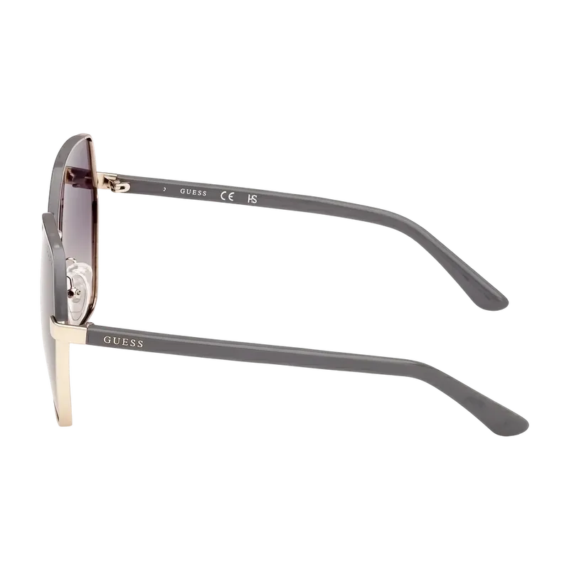 Geometric Metal Sunglasses