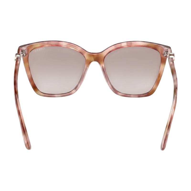 Square Sunglasses Brown Havana