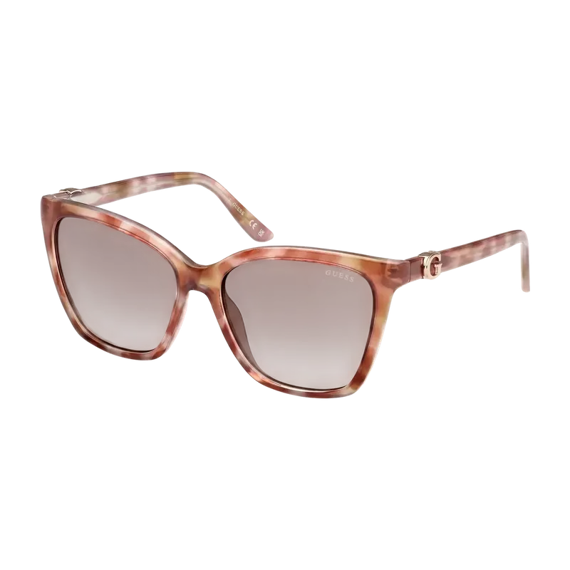 Square Sunglasses Brown Havana