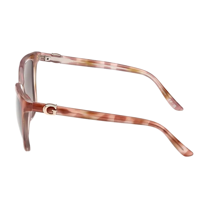 Square Sunglasses Brown Havana