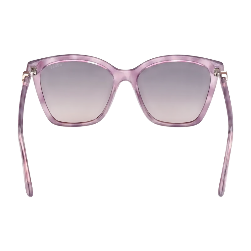 Square Sunglasses Lilac Havana