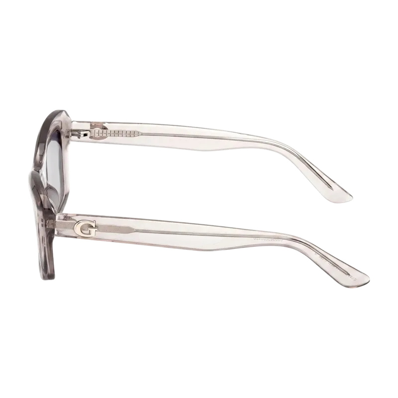 Plastic Rectangular Sunglasses Grey