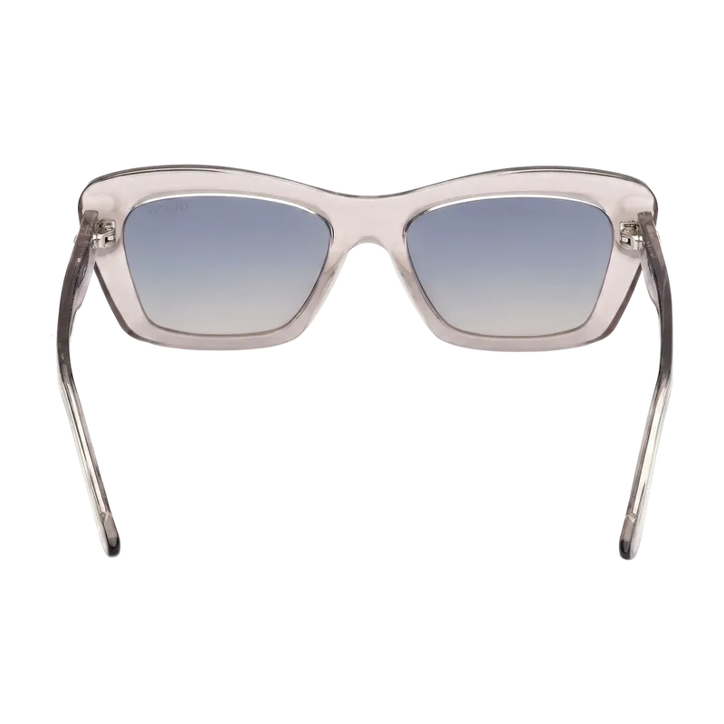 Plastic Rectangular Sunglasses Grey