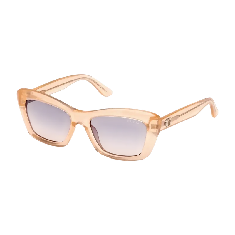 Bubble Cat-Eye Sunglasses Peach