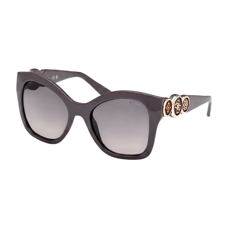 Butterfly Plastic Sunglasses Grey