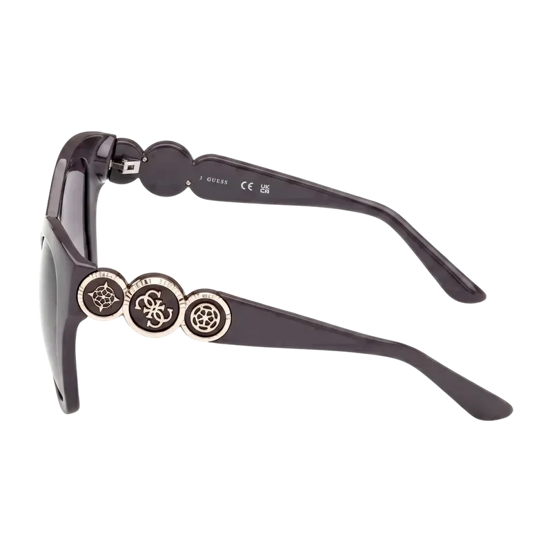 Butterfly Plastic Sunglasses Grey