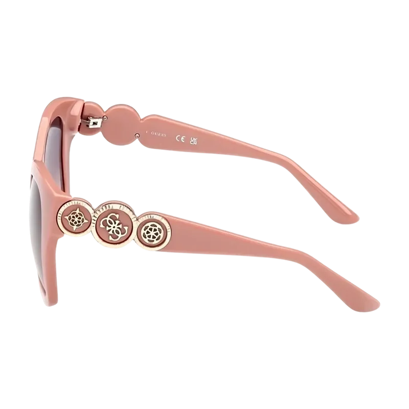 Butterfly Plastic Sunglasses Pink