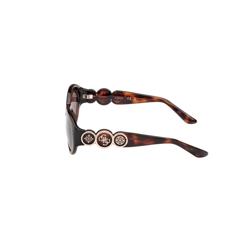 Oval Sunglasses Dark Havana