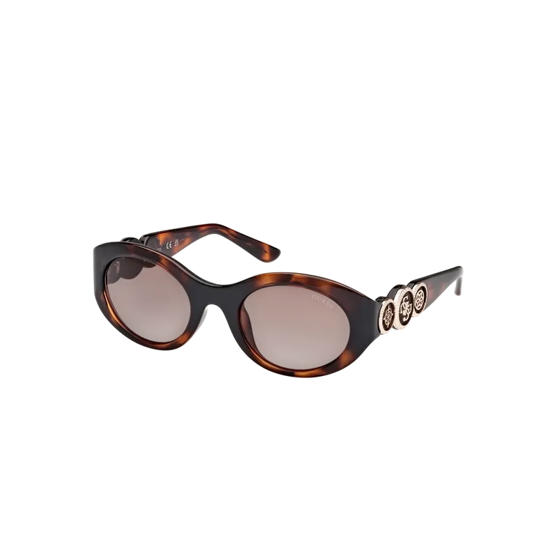 Oval Sunglasses Dark Havana