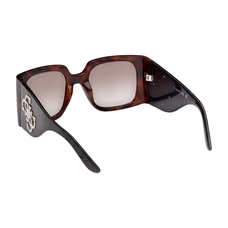 Square Sunglasses Dark Havana