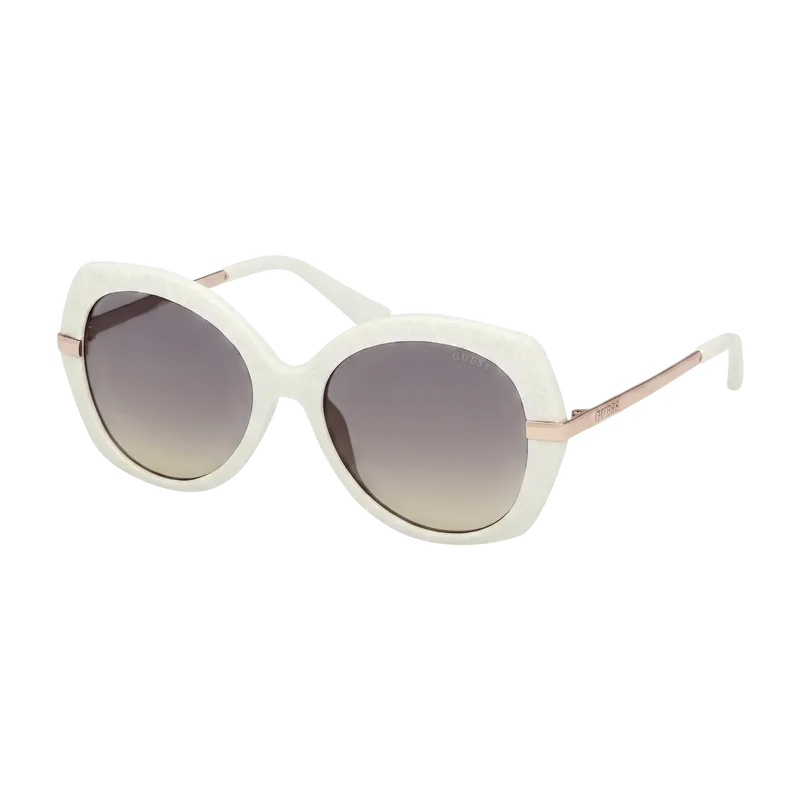 Round Sunglasses White