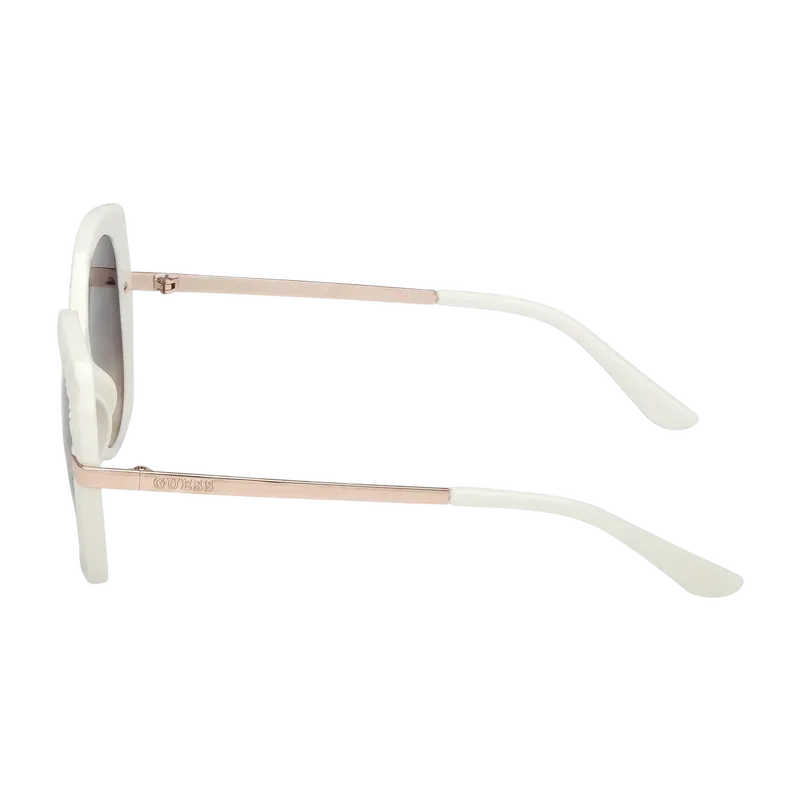 Round Sunglasses White