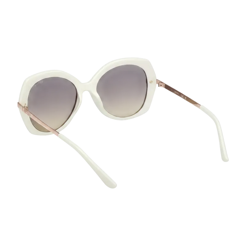 Round Sunglasses White