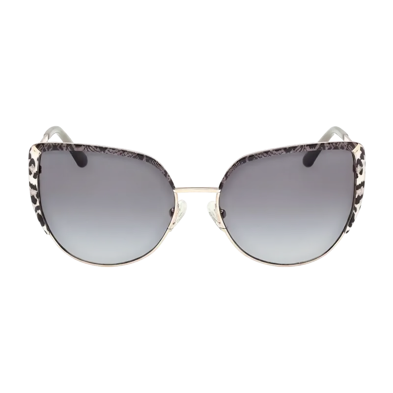 Cat-Eye Metal Sunglasses Gold