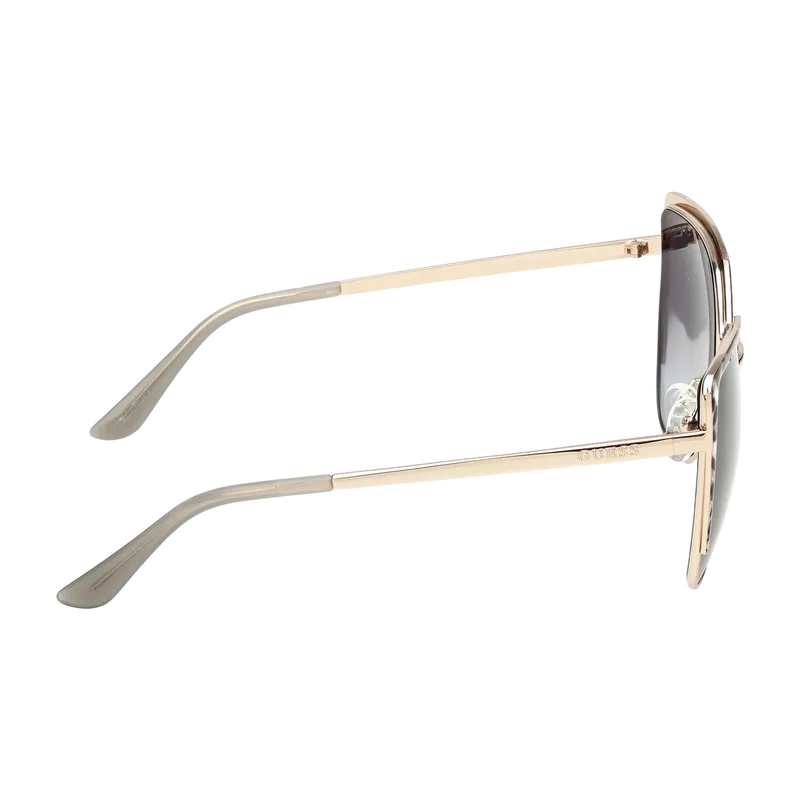 Cat-Eye Metal Sunglasses Gold