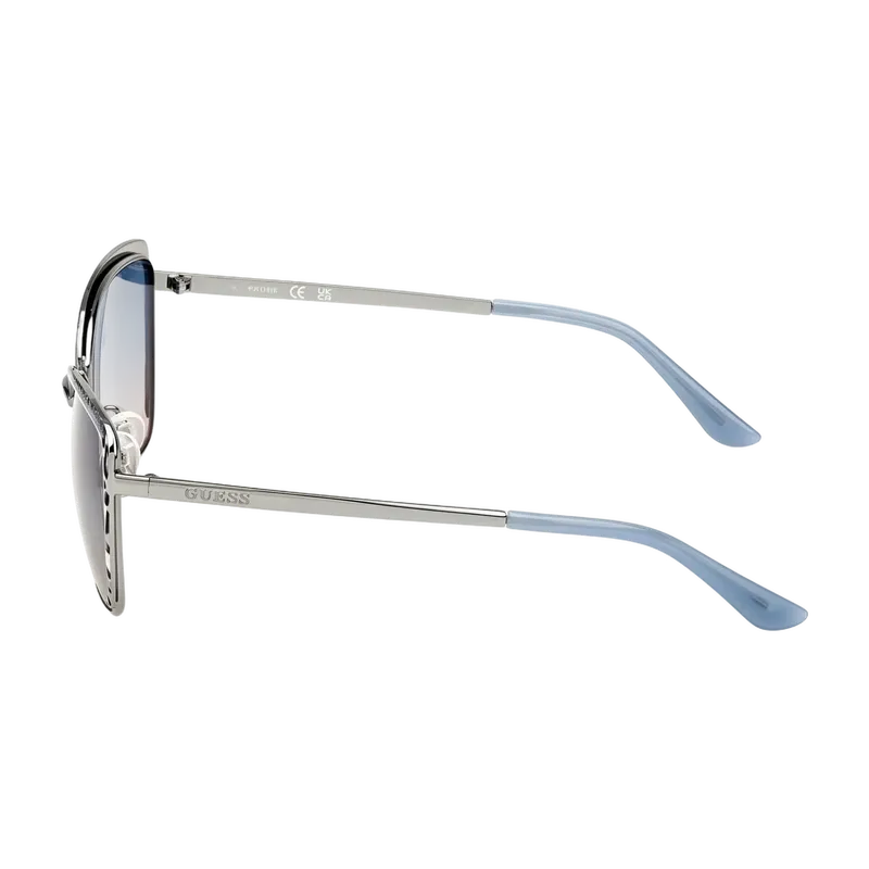 Butterfly Metal Sunglasses Silver