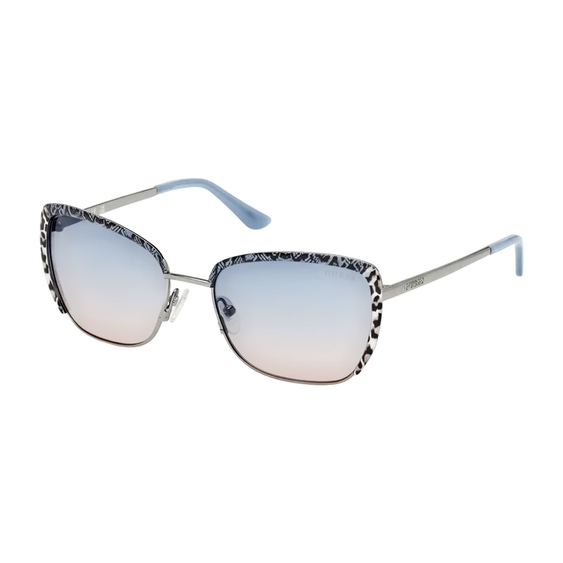 Butterfly Metal Sunglasses Silver