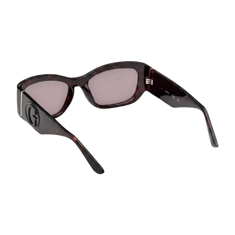 Rectangular Sunglasses Dark Havana