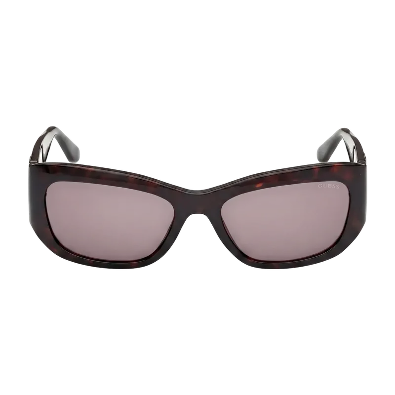 Rectangular Sunglasses Dark Havana