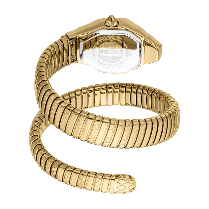 Signature Snake Aria Yellow Gold Champagne