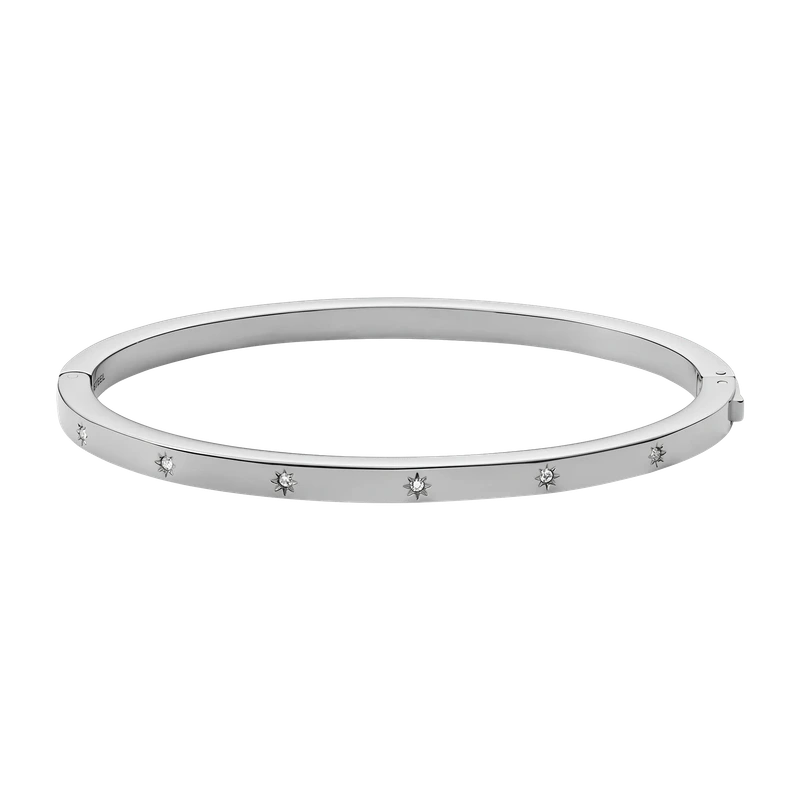Sadie Shine Bright Stainless Steel Bangle