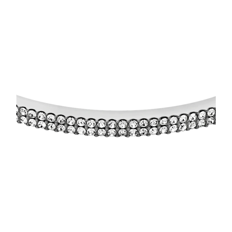 Ellis Pave Glitz Stainless Steel Bangle