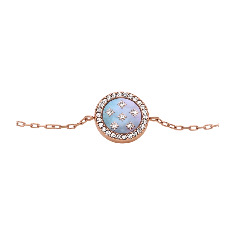 Merrit Northlight Collection Rose Gold-Tone Stainless Steel Station