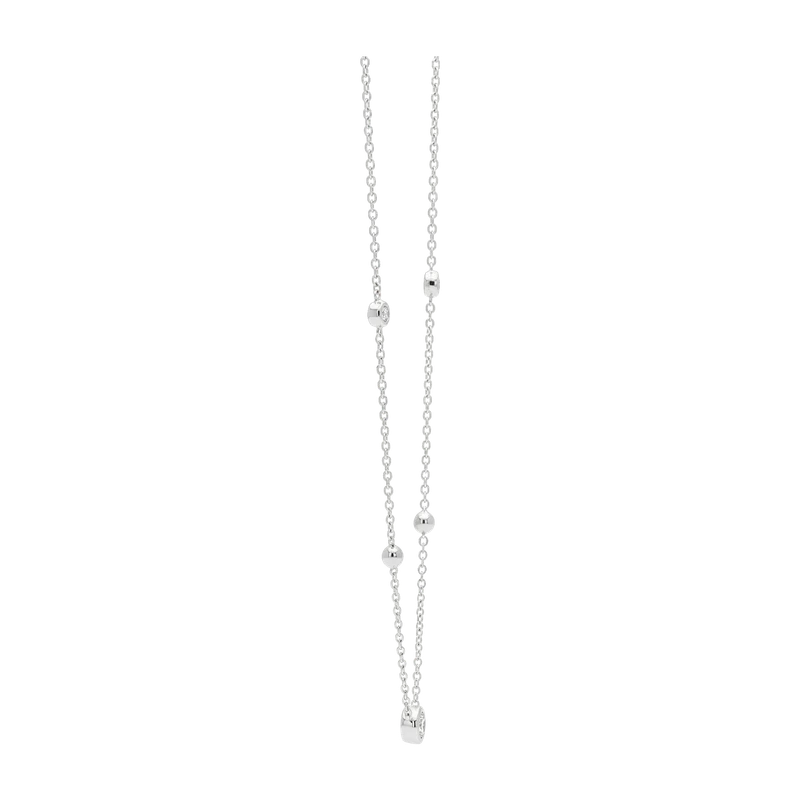 Glitz Sterling Silver Necklace Box Set