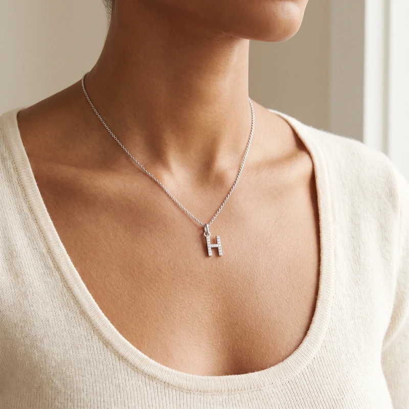 Zirconia White Necklace