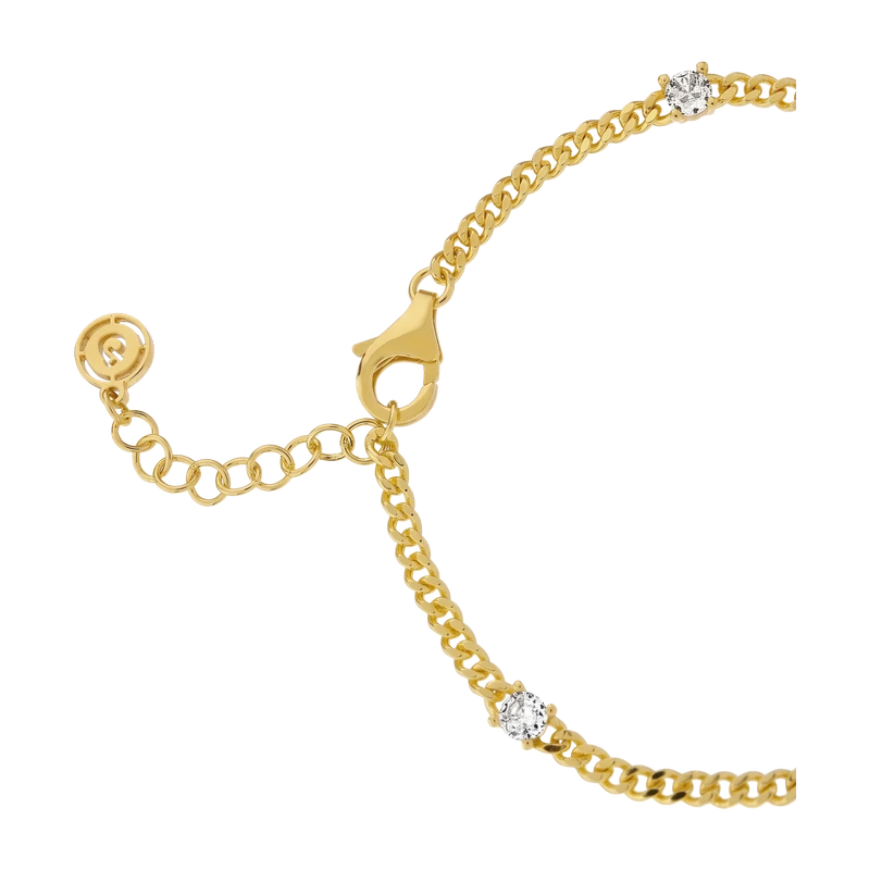 Birthstone Bracelet October 18ct Gold Plated