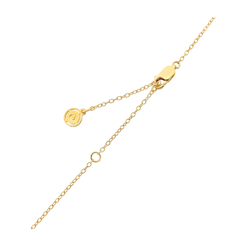 Zodiac Necklace Aries 18ct Gold Plated