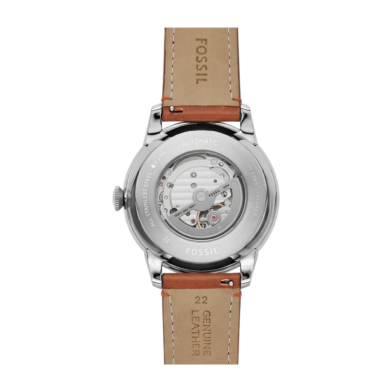 Townsman 44mm Automatic Brown Leather