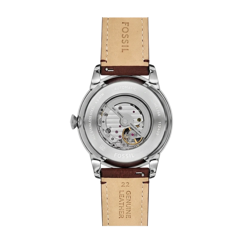 Townsman 44mm Automatic Brown Leather