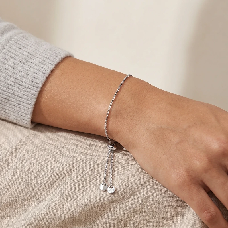 Fulton Slider Sterling Silver Bracelet