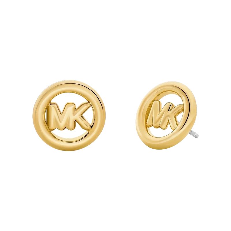 Gold-Tone Stud Earrings 1.4cm
