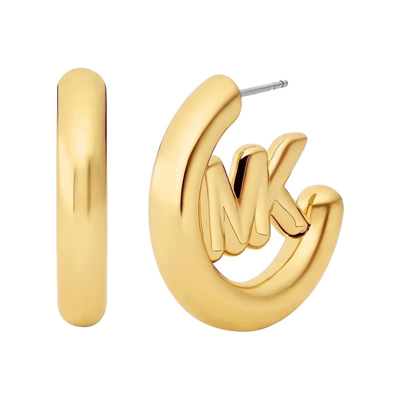 Gold-Tone Drop Earrings