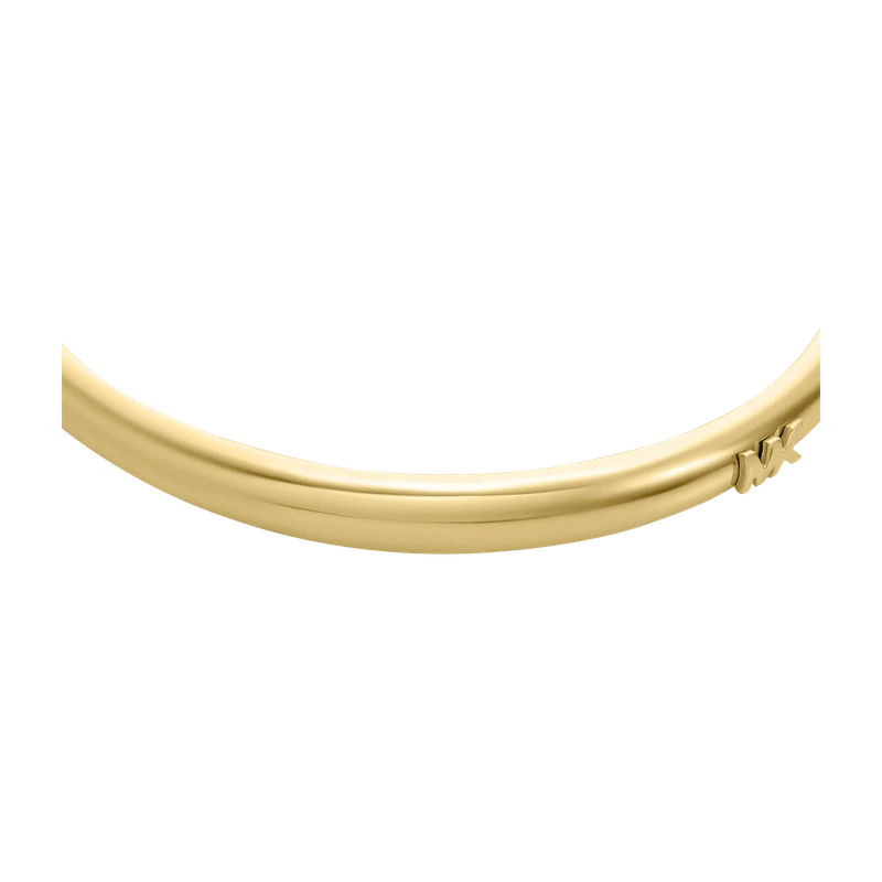 Metallic Muse Gold-Tone Bangle Bracelet 17.8cm