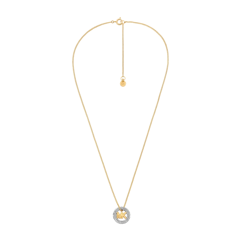 Pavé Gold-Tone Necklace 41cm