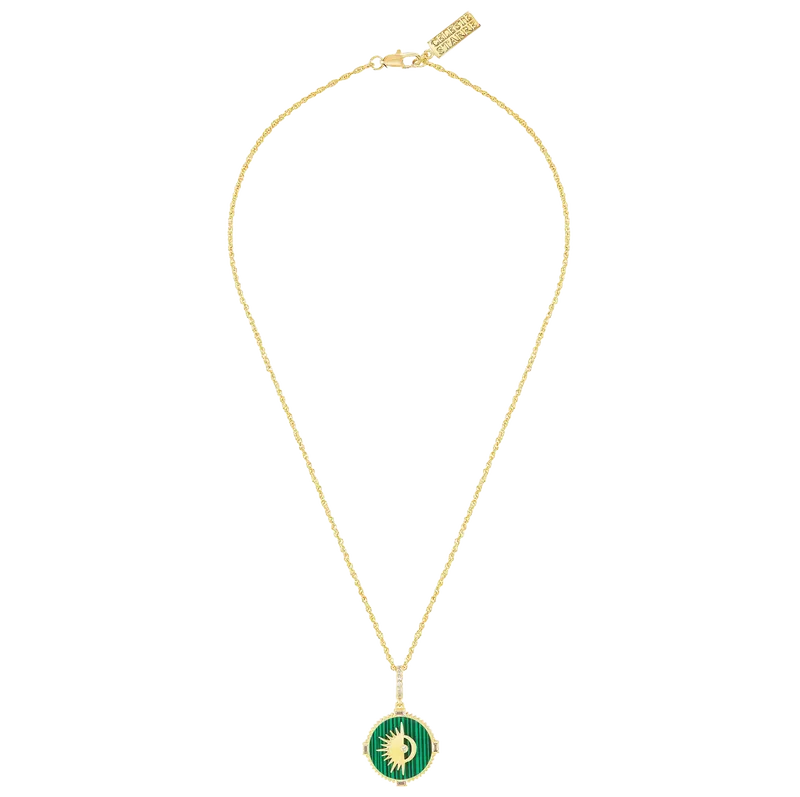 I Am Healthy Necklace (Malachite)