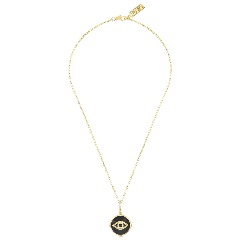 I Am Protected Necklace (Black Onyx)